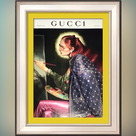 Gucci Utopian Fantasy Advertising Print - Picture 1 of 5